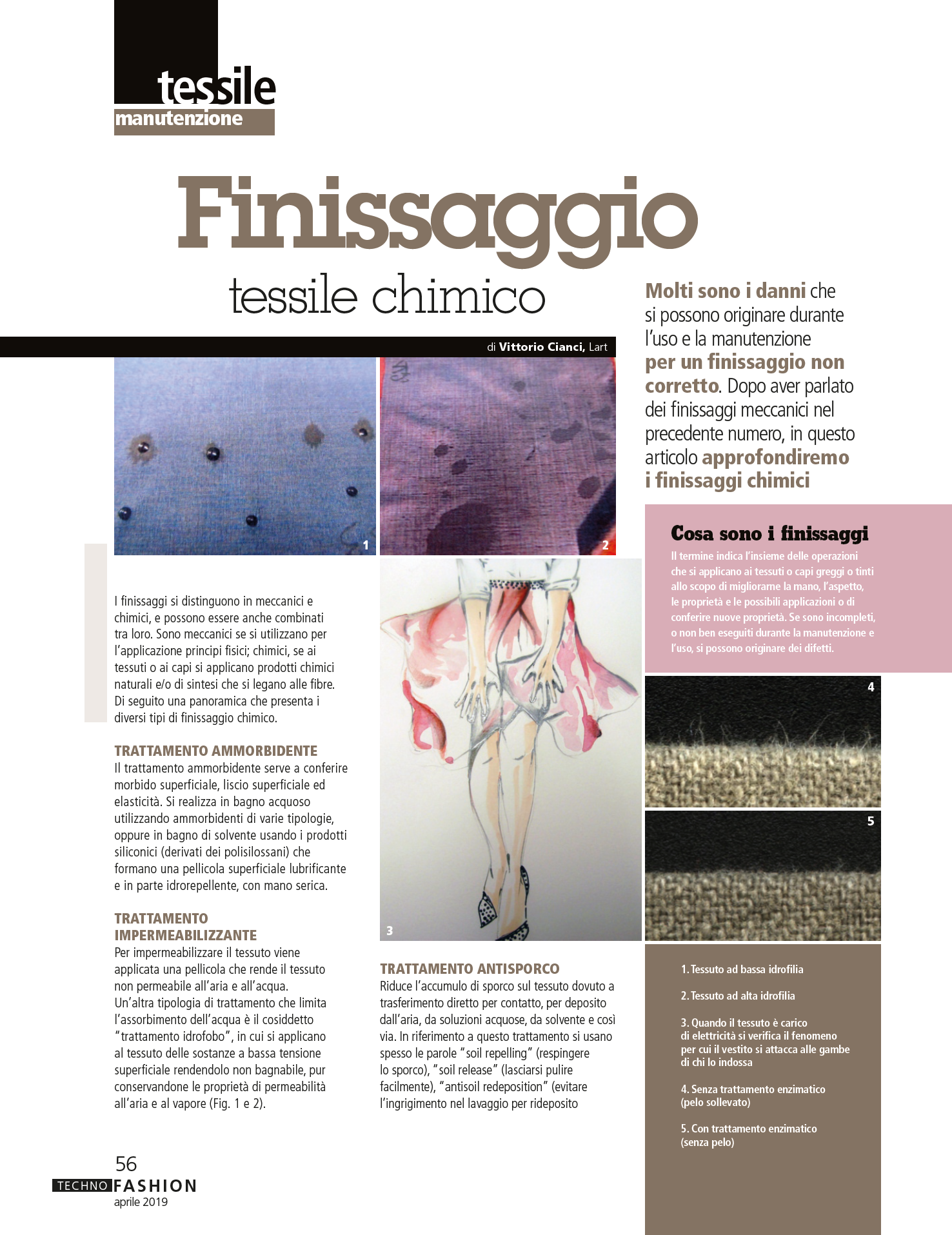 Finissaggio tessile chimico_cover