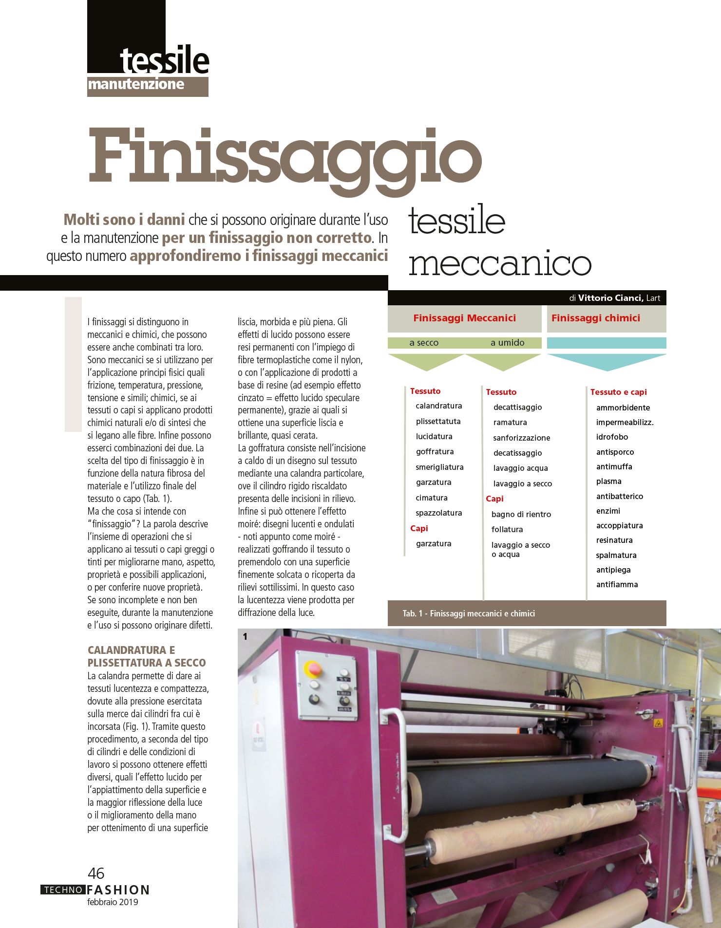 Finissaggio tessile meccanico_cover