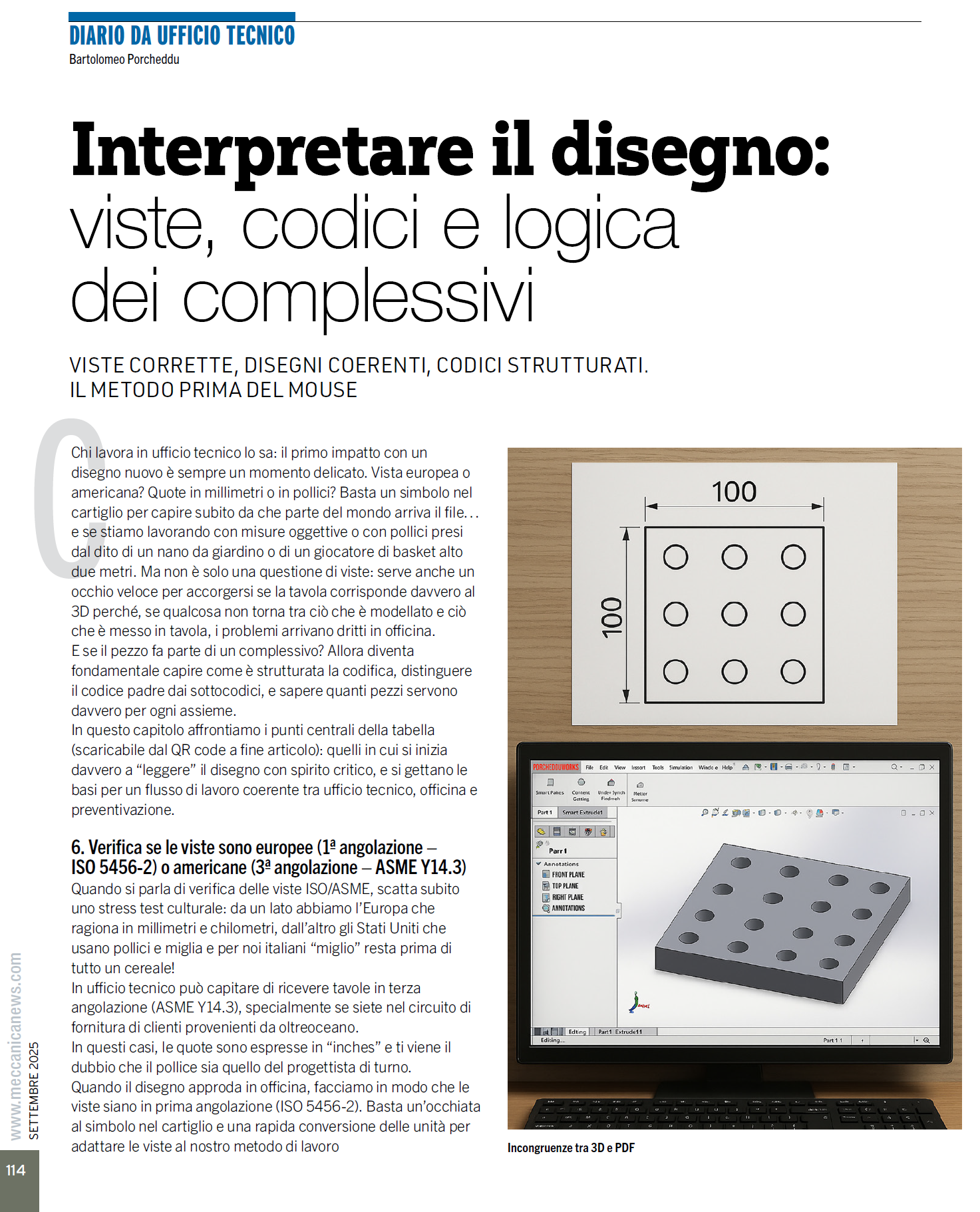 LAM - Interpretare il disegno - viste, codici e logica dei complessivi (pag.114) - cover