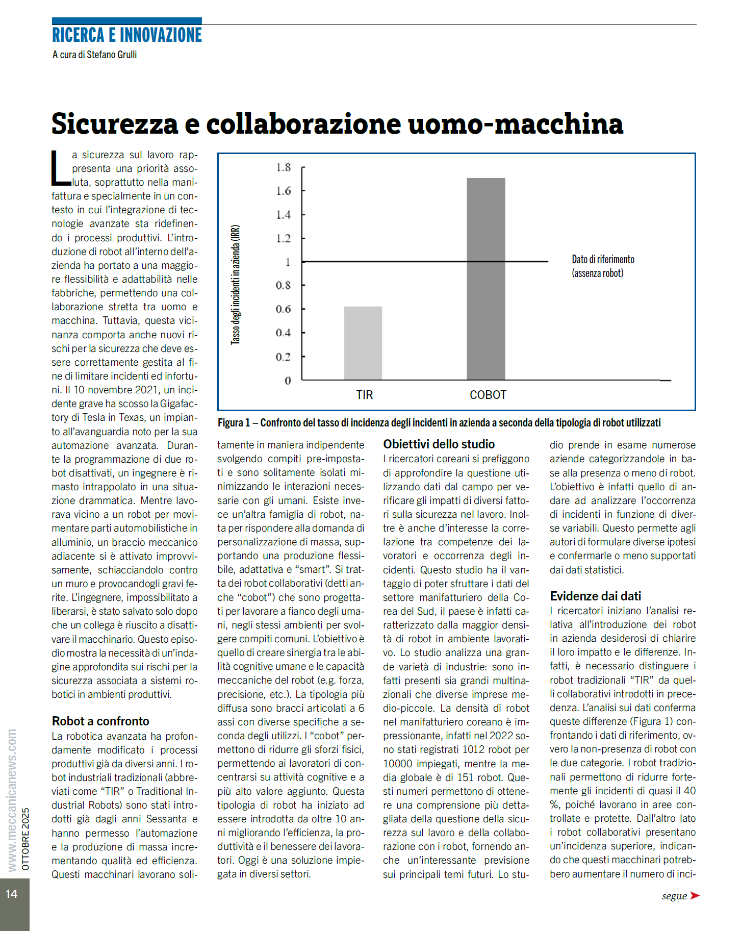 LAM - Sicurezza e collaborazione uomo-macchina (pag.14) - cover
