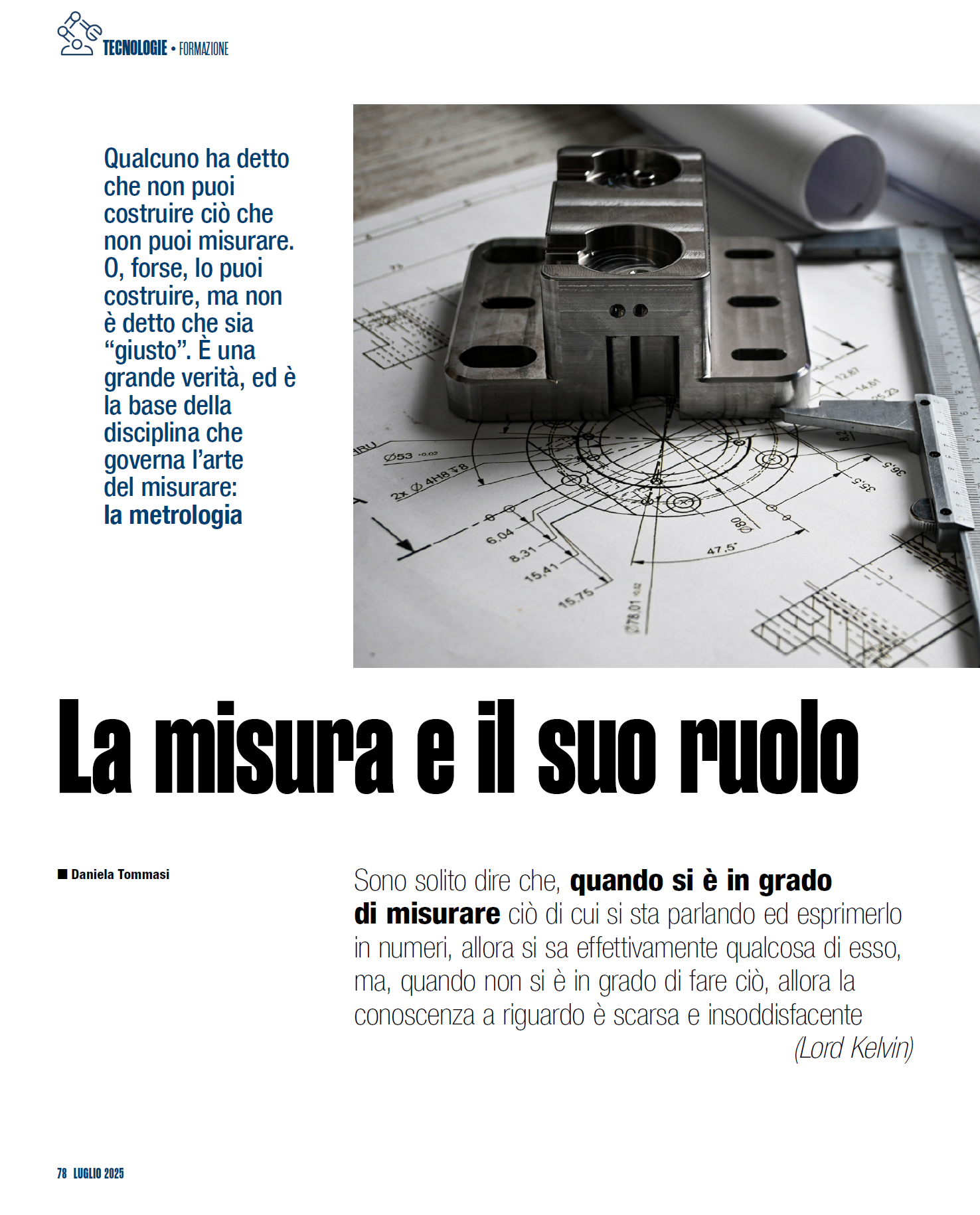 MU - La misura e il suo roulo (pag.78) - cover