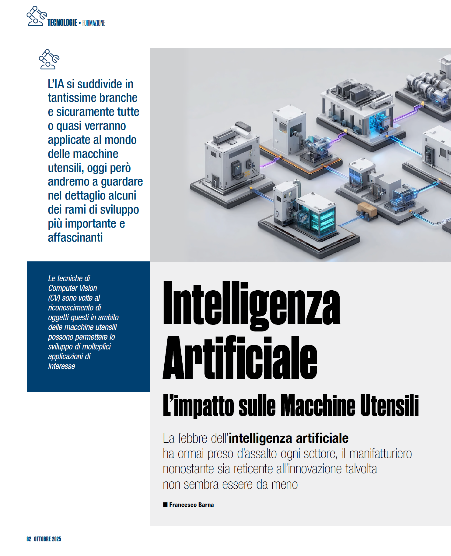 MU - Limpatto dellintelligenza artificiale sulle macchine utensili (pag.82) - cover