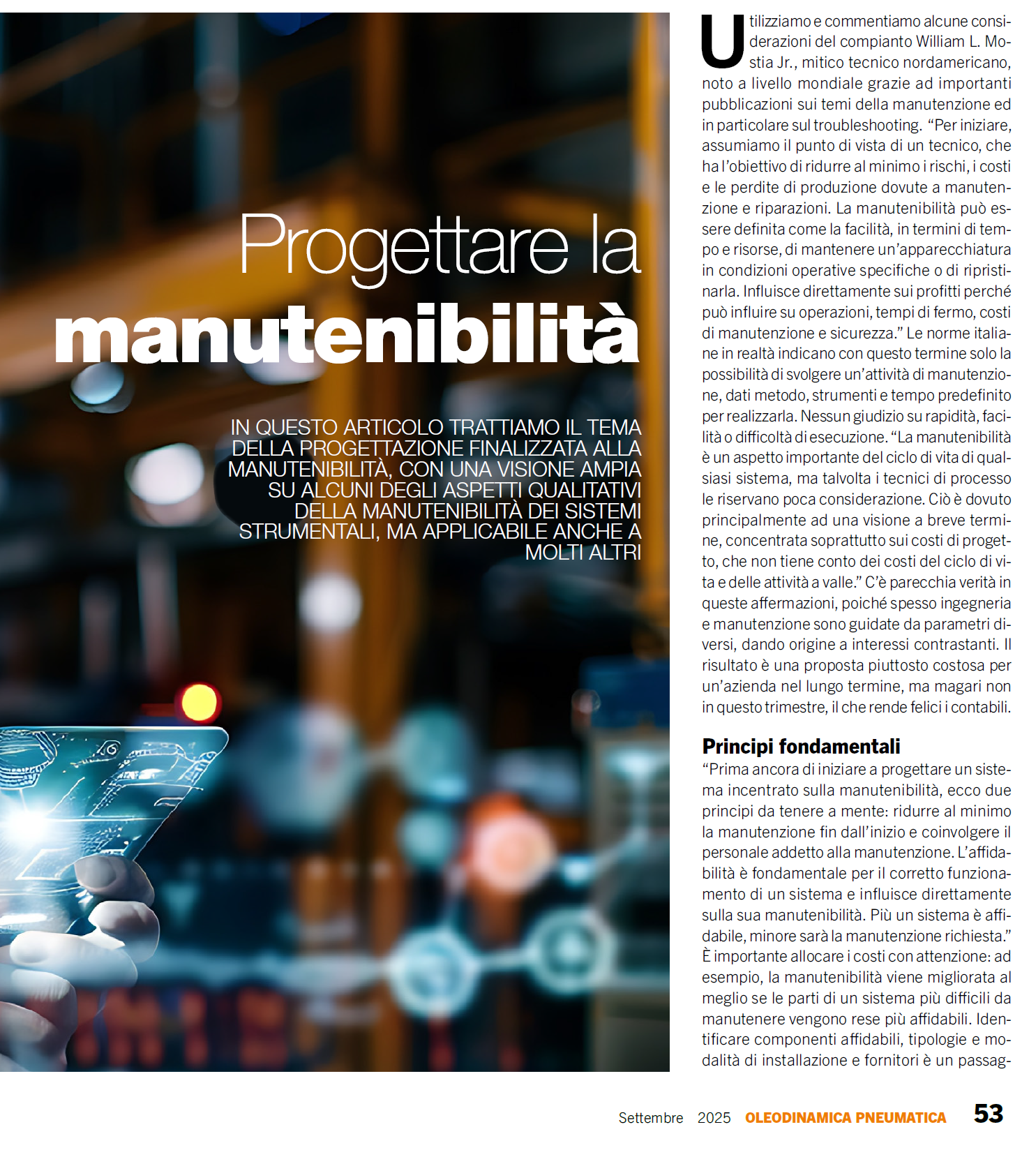 OP - Progettare la manutenibilità (pag.52) - cover