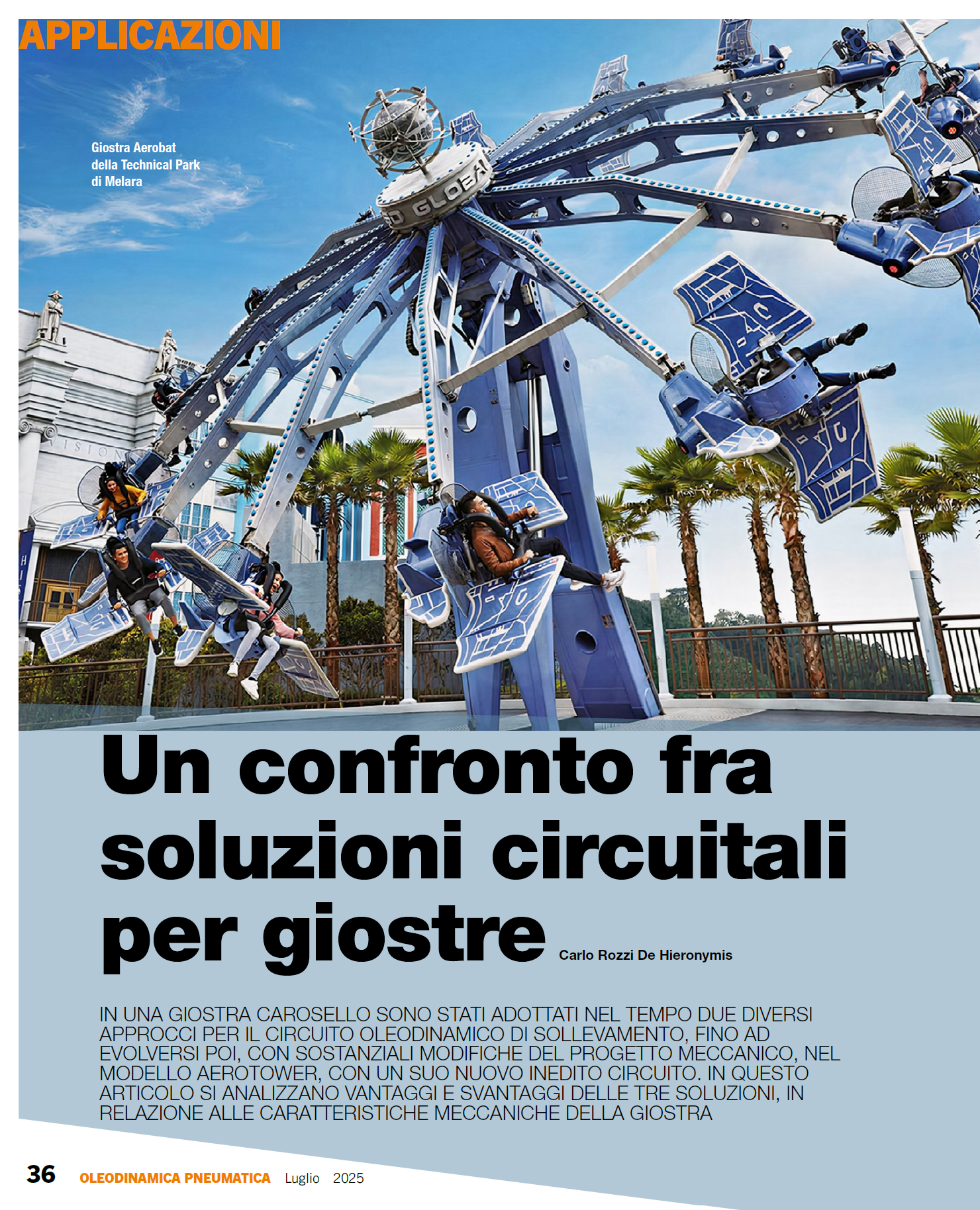 OP - Un confronto fra soluzioni circuitali per giostre (pag.36) - cover