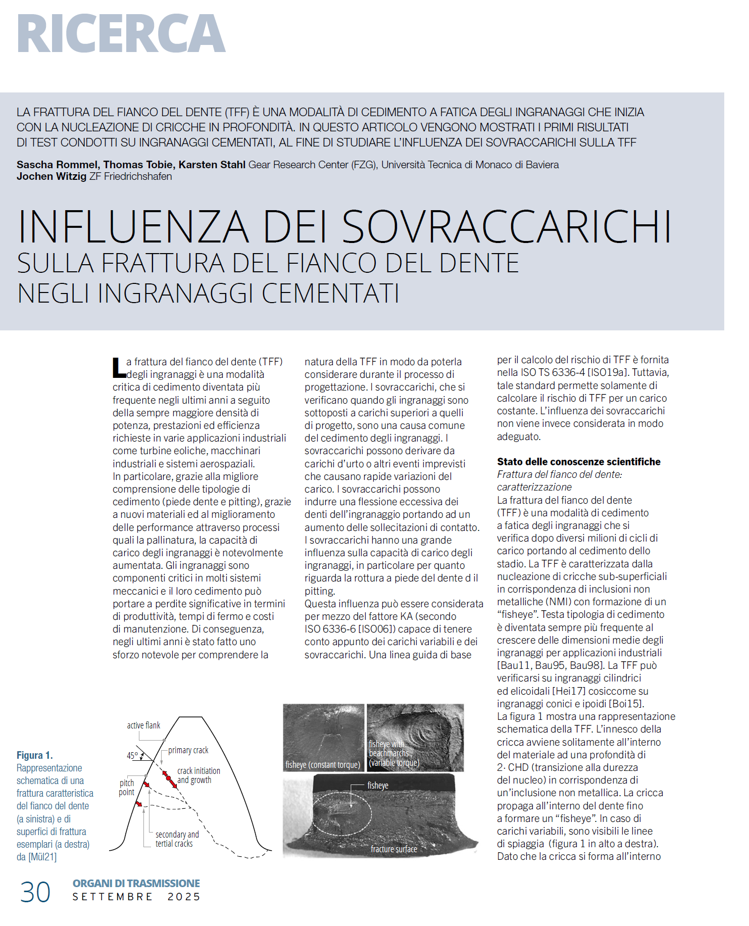 OT - Influenza dei sovraccarichi (pag.30) - cover
